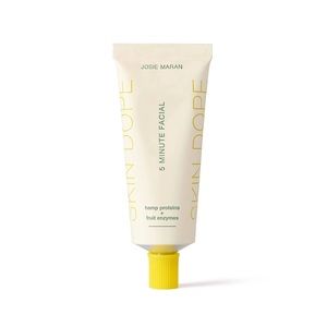 Josie Maran Skin Dope 5 minute Facial Hemp Proteins Fruit Enzymes Face Mask